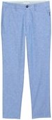 Thumbnail - TOM TAILOR Herren Regular Chino Hose mit Leinenanteil, blau, Meliert, Gr. 30/32
