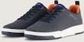 TOM TAILOR Herren Sneaker mit Lochmuster auf der Vorderkappe, blau, Uni, Gr. 41