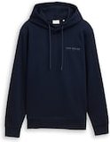 Thumbnail - TOM TAILOR Herren Hoodie Sweatshirt, blau, Uni, Gr. XL