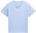 TOM TAILOR Mädchen Oversize T-Shirt mit Print, blau, Uni, Gr. 128