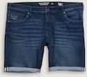 TOM TAILOR Herren Plus Size - TTPLUS REGULAR FIT Jeans Shorts, blau, Uni, Gr. 48