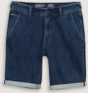 TOM TAILOR DENIM Herren TTAEDAN STRAIGHT Jeans Shorts, blau, Uni, Gr. XS