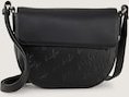 Thumbnail - TOM TAILOR Damen TTWENDI Umhängetasche mit Umschlag und Logo-Prägung, schwarz, Uni, Gr. ONESIZE