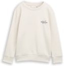 Thumbnail - TOM TAILOR Jungen Sweatshirt mit Print, weiß, Uni, Gr. 116/122