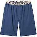 Thumbnail - TOM TAILOR Herren Bermuda aus Baumwolle in Melange-Optik, blau, Uni, Gr. 56