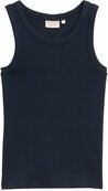 Thumbnail - TOM TAILOR Damen Top mit Rippstruktur, blau, Uni, Gr. XL