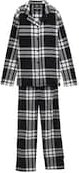 Thumbnail - TOM TAILOR Damen Pyjama-Set mit Karomuster, grau, Kariert, Gr. 46