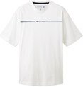 Thumbnail - TOM TAILOR Herren T-Shirt mit Print, weiß, Logo Print, Gr. L