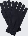 TOM TAILOR Herren Handschuhe mit Kaschmir-Anteil, blau, Meliert, Gr. S/M