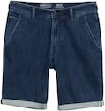 TOM TAILOR DENIM Herren TTAEDAN STRAIGHT Jeans Shorts, blau, Uni, Gr. XXL