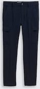 TOM TAILOR Herren TTTAPERED Cargo Hose, blau, Uni, Gr. 30/32