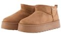 Thumbnail - TOM TAILOR Damen Gefütterte Schneestiefeletten mit Plateau-Sohle, beige, Uni, Gr. 37