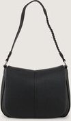 Thumbnail - TOM TAILOR DENIM Damen TTNEDA Schultertasche mit Flecht-Detail, schwarz, Uni, Gr. ONESIZE