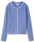 Thumbnail - TOM TAILOR Damen Strickpullover mit Ziernaht, blau, Uni, Gr. XXXL