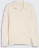 TOM TAILOR Herren Strickpullover mit Polokragen, braun, Uni, Gr. XXXL