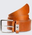 Thumbnail - TOM TAILOR Herren TTCOREY Ledergürtel mit eckiger Dornschließe, braun, Uni, Gr. 90