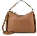 TOM TAILOR Damen TTCASSIA L Beuteltasche aus Lederimitat, braun, Uni, Gr. ONESIZE
