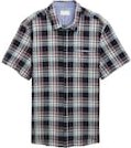 Thumbnail - TOM TAILOR Herren Plus Size - Regular Fit Kurzarmhemd mit Karomuster, blau, Kariert, Gr. 2XL