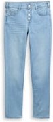 TOM TAILOR Damen TTALEXA STRAIGHT Jeans, blau, Uni, Gr. 31/30