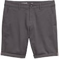 TOM TAILOR Herren Slim Chino Shorts, schwarz, Uni, Gr. 28