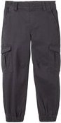 TOM TAILOR Jungen Cargo Hose mit Bio-Baumwolle, grau, Uni, Gr. 110