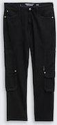 TOM TAILOR DENIM Herren TTWAYLEN RELAXED Cargo Jeans, bunt, Uni, Gr. 29/30