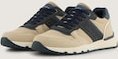 TOM TAILOR Herren Sneaker mit Mesh-Einsatz, beige, Uni, Gr. 41