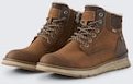 TOM TAILOR Herren Wasserdichte Stiefeletten mit Fütterung, braun, Uni, Gr. 40