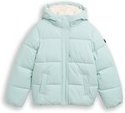 Thumbnail - TOM TAILOR Mädchen Puffer-Jacke mit Kapuze, blau, Uni, Gr. 152