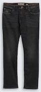 TOM TAILOR Herren TTMARVIN STRAIGHT Jeans mit Superstretch, schwarz, Uni, Gr. 34/32