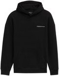 Thumbnail - TOM TAILOR DENIM Herren Relaxed Fit Hoodie Sweatshirt mit Rückenprint, schwarz, Print, Gr. M