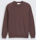TOM TAILOR Herren Strickpullover mit Wollanteil, braun, Meliert, Gr. M