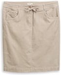 Thumbnail - TOM TAILOR Damen Cordrock mit Kordelzug, grau, Uni, Gr. 44