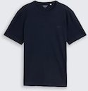 Thumbnail - TOM TAILOR Herren Basic T-Shirt aus Baumwolle, blau, Uni, Gr. XXXL
