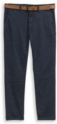 Thumbnail - TOM TAILOR DENIM Herren Slim Fit Chino Hose mit Gürtel, blau, Uni, Gr. 29/32