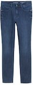 Thumbnail - TOM TAILOR Damen TTALEXA SLIM Jeans mit Glitzer-Effekt, blau, Uni, Gr. 31/32
