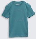 Thumbnail - TOM TAILOR Jungen Slim Fit T-Shirt, grün, Uni, Gr. 152