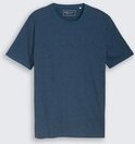 TOM TAILOR DENIM Herren T-Shirt in Melange-Optik, blau, Meliert, Gr. XXL