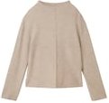 TOM TAILOR Damen Strickpullover mit LENZING™ ECOVERO™, braun, Uni, Gr. XXL