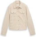 Thumbnail - TOM TAILOR Damen Jeansjacke mit Eingriffstaschen, braun, Uni, Gr. XXXL
