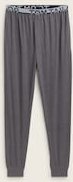 TOM TAILOR Herren Pyjama-Hose in Melange-Optik, grau, Meliert, Gr. 54