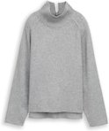 Thumbnail - TOM TAILOR Damen Loose Fit Strickpullover mit Stehkragen, bunt, Meliert, Gr. XL