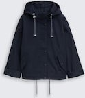 Thumbnail - TOM TAILOR DENIM Damen Ultralight Short Parka aus wasserabweisendem Material, blau, Uni, Gr. XL