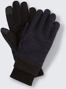 TOM TAILOR Herren Smartphone Handschuhe, blau, Meliert, Gr. S/M