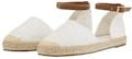 Thumbnail - TOM TAILOR Damen Slipper aus Baumwolle, weiß, Uni, Gr. 37