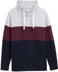 Thumbnail - TOM TAILOR Herren Plus Size - Sweatshirt mit Colour Blocking, grau, Colour Blocking, Gr. 2XL
