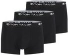 Thumbnail - TOM TAILOR Herren Kurze Boxershorts im 3er-Pack, schwarz, Uni, Gr. M/5