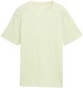 TOM TAILOR Herren Basic T-Shirt aus Baumwolle, grün, Uni, Gr. S
