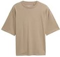 Thumbnail - TOM TAILOR DENIM Herren Oversized T-Shirt, braun, Uni, Gr. S