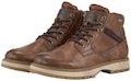 TOM TAILOR Herren Wasserdichte Schnürstiefeletten, braun, Uni, Gr. 41